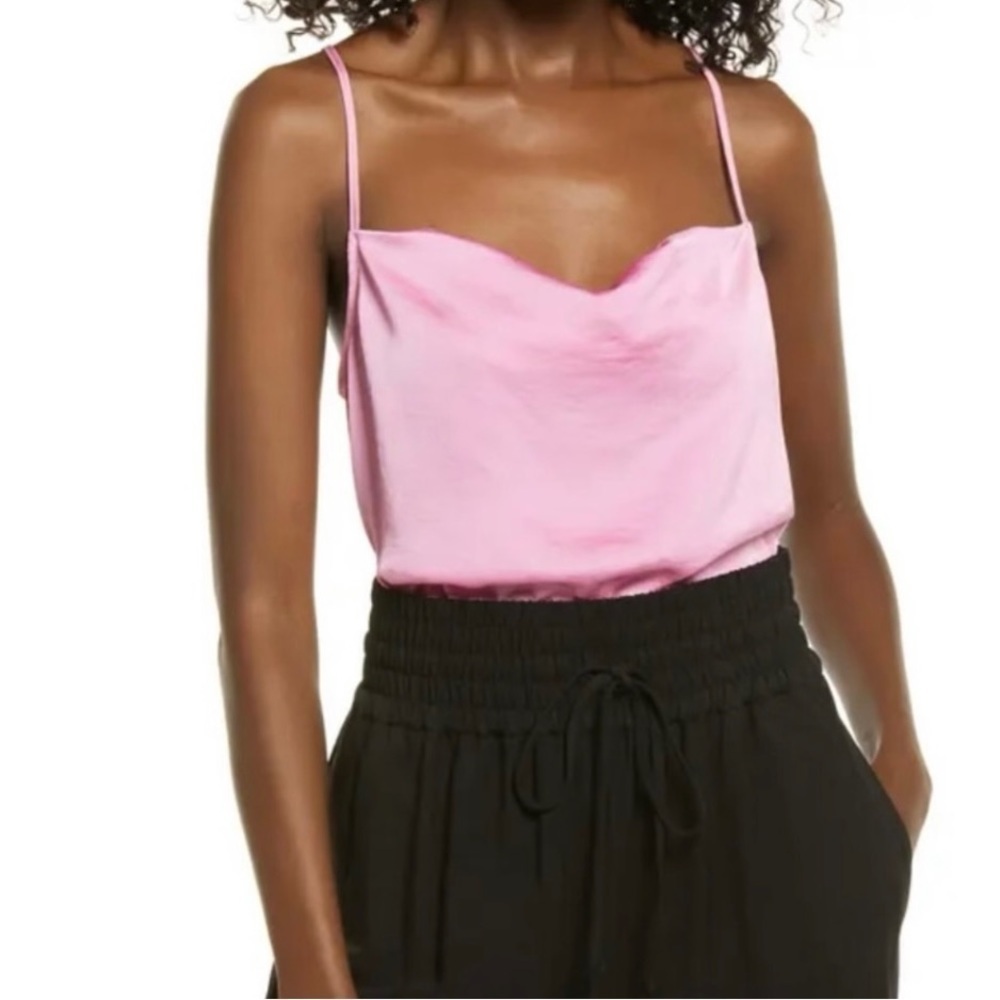 NWT Open Edit Camisole in Pink Crayon